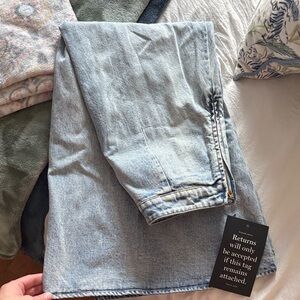 Tuckernuck Light Wash Straight Leg Jeans